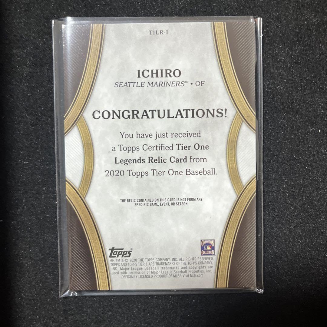 Amazon.co.jp: 199枚限定 Topps Tier One レリック イチロー : ホーム
