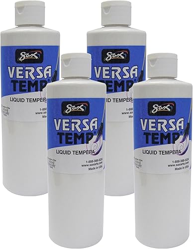 Miniatura 6 de Sax Versatemp 1440695 - Pintura de témpera de cuerpo pesado color blanco