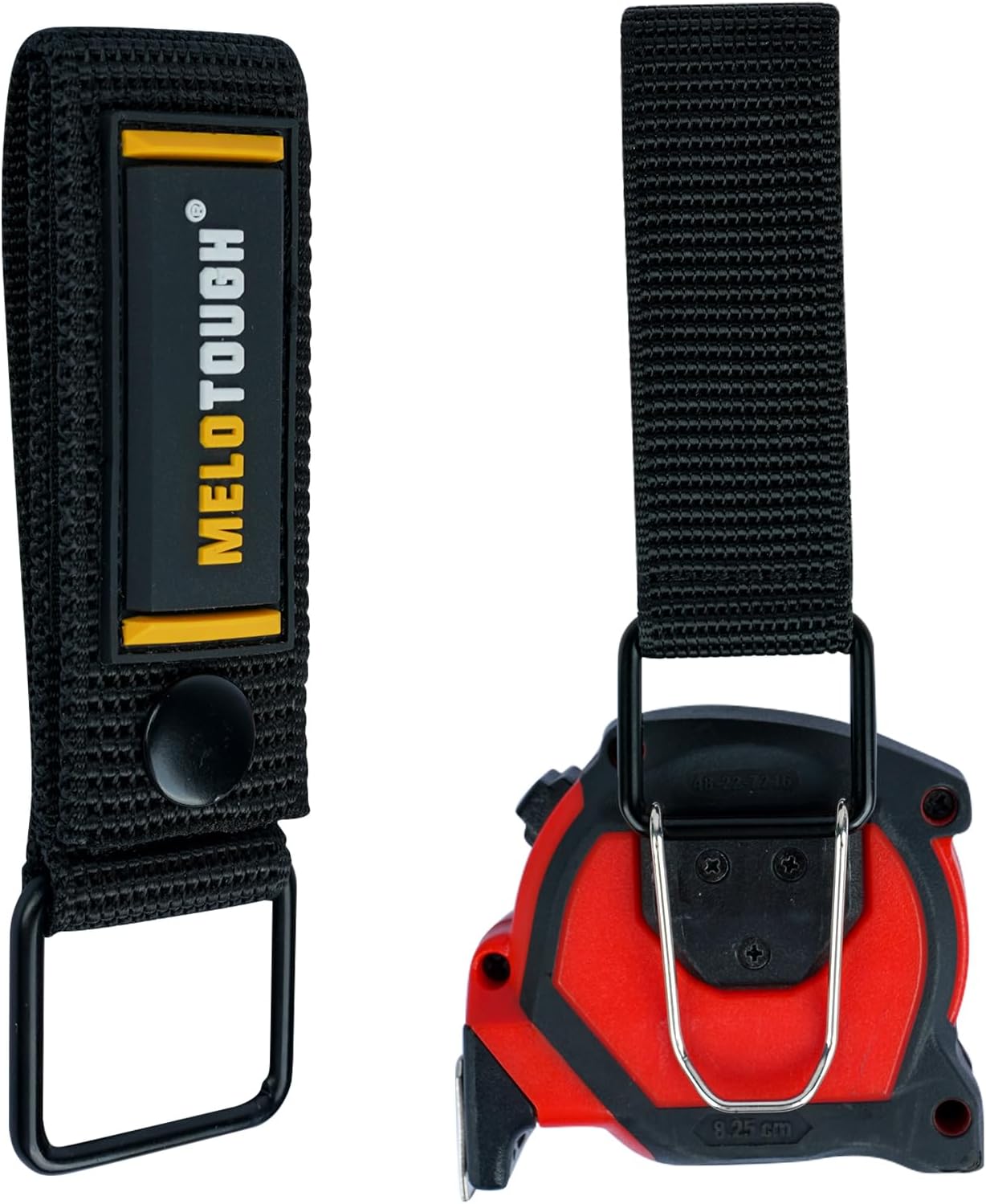 MELOTOUGH Measuring Tape Holder Tape Measure Holder Drill Impact Tool Holster for Tape Measure, Drills, Clipped Tool