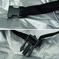 Vista 6 de Titan - Funda ligera de poli 210T para sedanes compactos de "176-185". Impermeable, protección UV, resistente a los arañazos, apertura