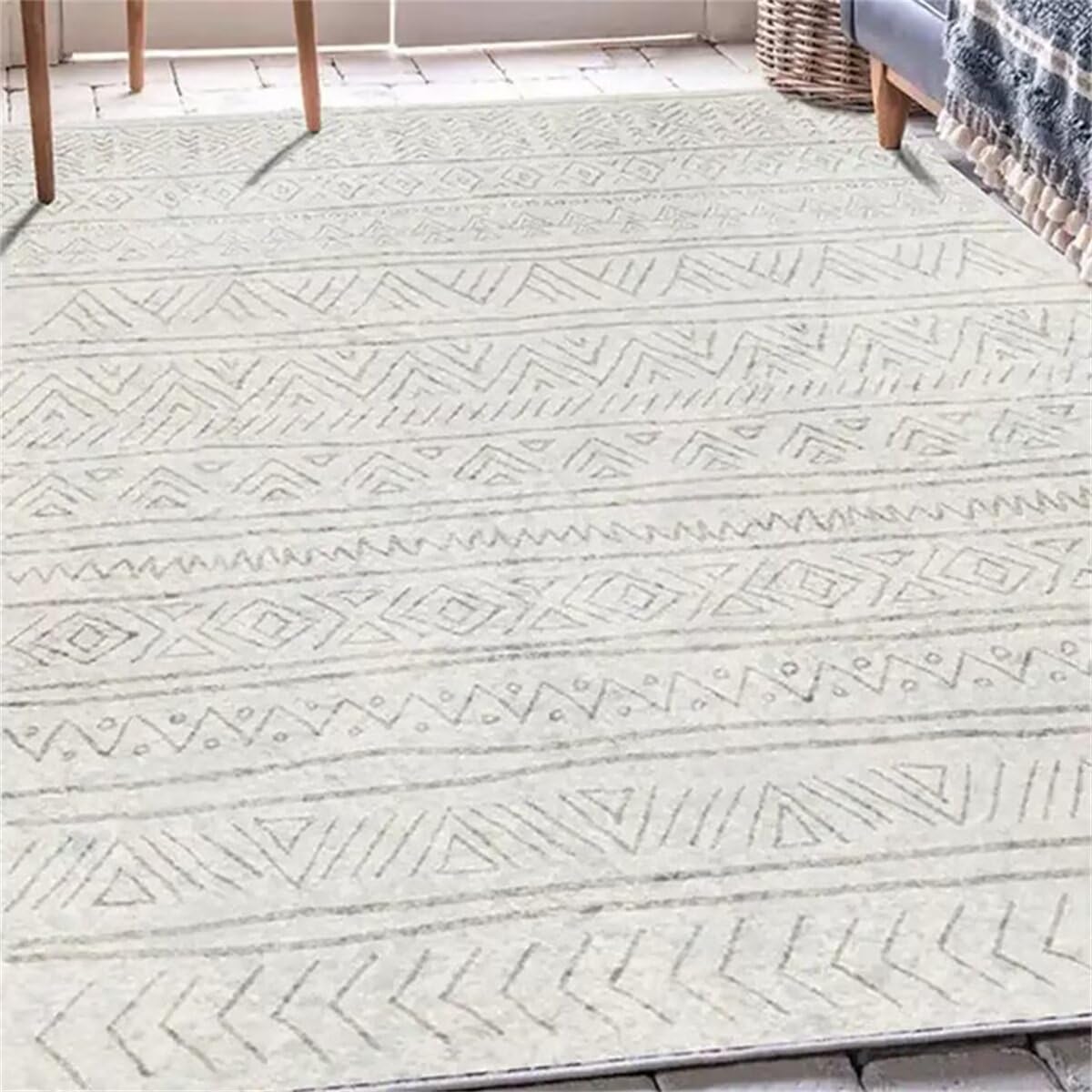 Tapis de bureau gris 80x200 pour protéger le sol de votre chambre avec élégance