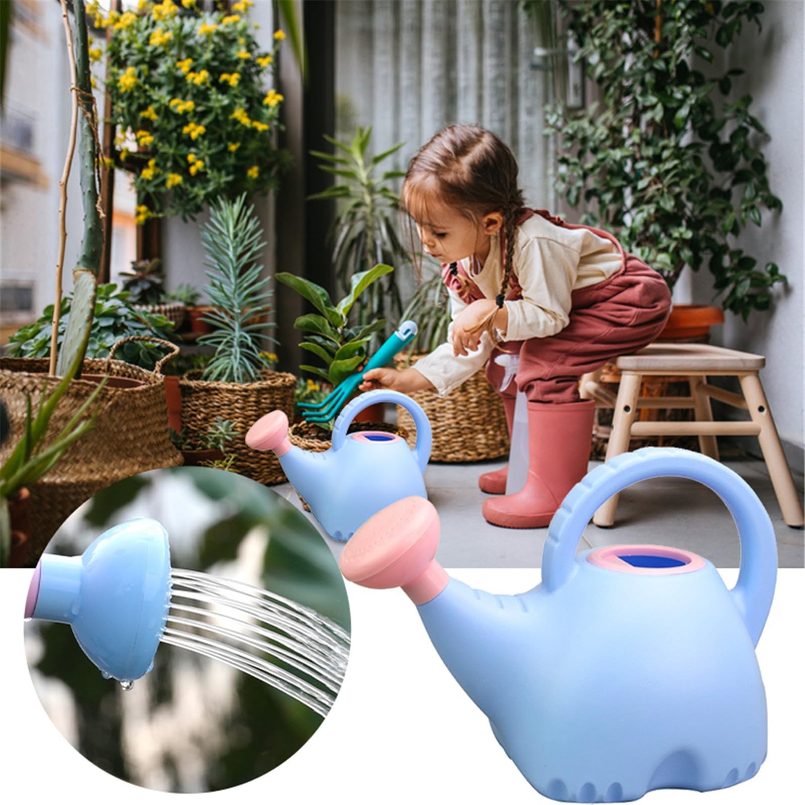 Gieter voor de tuin vector illustratie. Illustration of ontwerp - 55640276