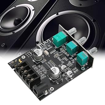 BT Amplifier Board, 2X50W 2 in 1 BT5.0 Subwoofer Amplifier Board Base for Table Control Home