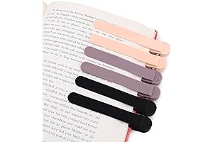 Silicone Automatic Bookmark Set for Avid Readers