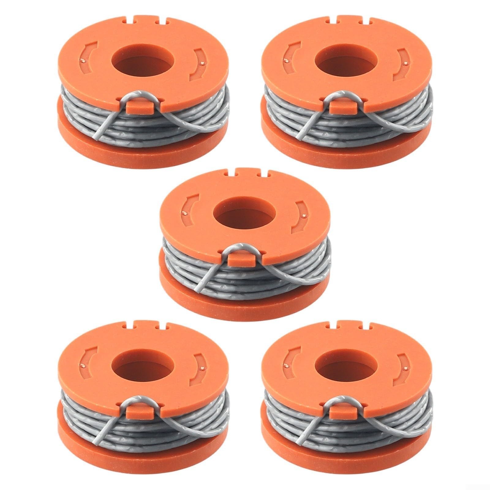 BEYOEE Strimmer Spool for Spear and for Jackson 18v S1825CT 36v S3630CT, S3630CT2 N0F-GT-250/18-D Grass Strimmer Spool & Line Strimmer Trimmer - Pack of 5