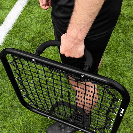 Forza Handheld Soccer Rebounder - Goalkeeper Training Equipment for Shot Stopping & Reflex Drills | Soccer Gear for Goalies | Portable & Durable Soccer Practice Equipment