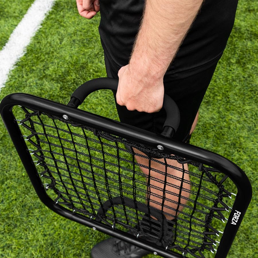 FORZA Rete Per Allenamento Calcio - Rete Da Rimbalzo Calcio Per Portieri | Rete Da Rimbalzo Portatile 50 x 50 cm