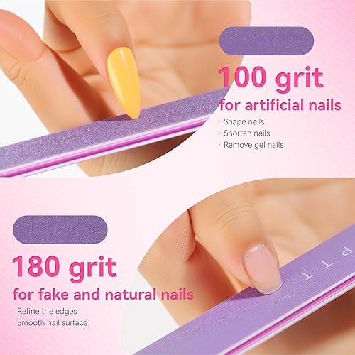 Vista 57 de MAKARTT Lima de uñas profesional