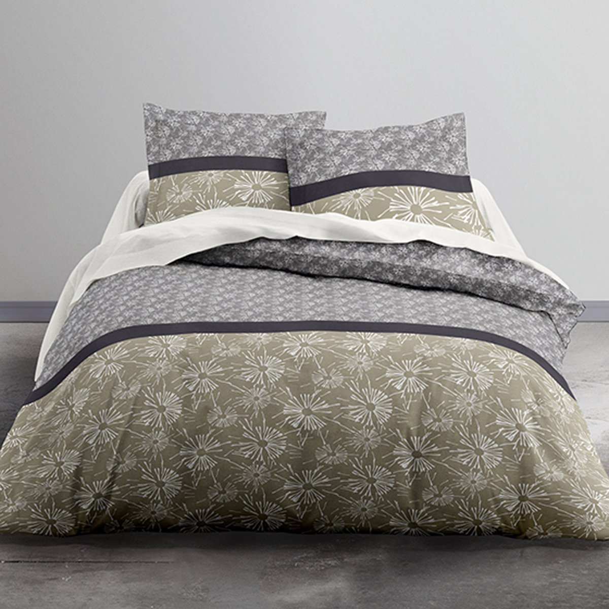 TODAY HC3 Cotton 51 Son 'Hello Design Chamomile, Brown, 240 x 220 cm - Image 2