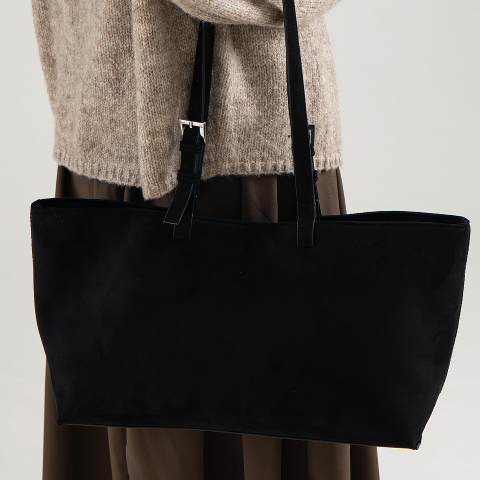 Borsa a tracolla dal design retrò Interni spaziosi per professionisti Studenti Borsa resistente all ' acqua