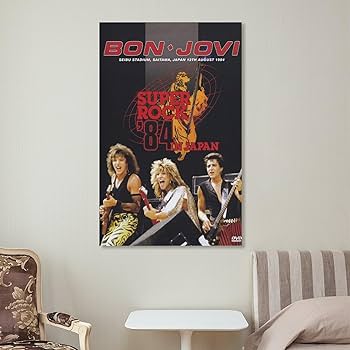 Amazon.co.jp: Bon Jovi ボン・ジョヴィ ロックバンド ポスター