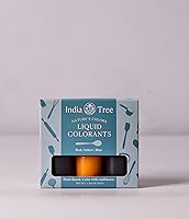 Vista 2 de Natural Liquid Food Coloring Set – Plant-Based, Dye-Free, Non-GMO, Allergen-Free, 3 Bottles (Red, Yellow, Blue), 1.265 oz – India Tree Nature’s
