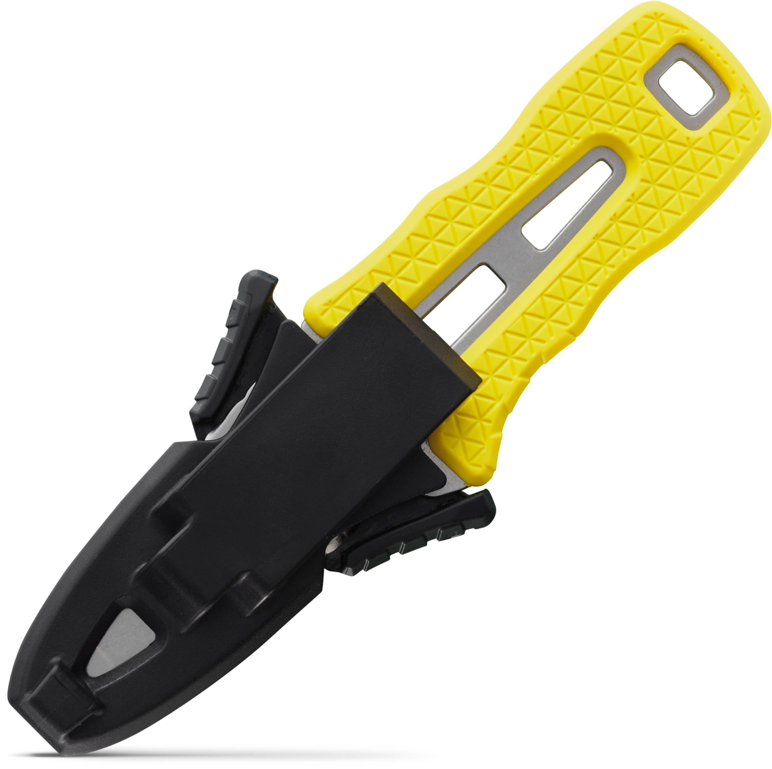 NRS Edelstahl Co-Pilot Messer Sicherheitsgelb