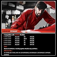 Vista 2 de Distribuidor de encendido A-Premium con tapa y rotor Compatible con Honda Accord 1999 2000 2001 2002 L4 2.3L