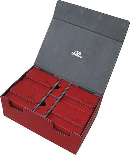 Miniatura 2 de AEGIS GUARDIAN Commander - Caja de cubierta con capacidad para más de 600 tarjetas, caja de cartas con 2 bandejas de dados para TCG MTG CCG,