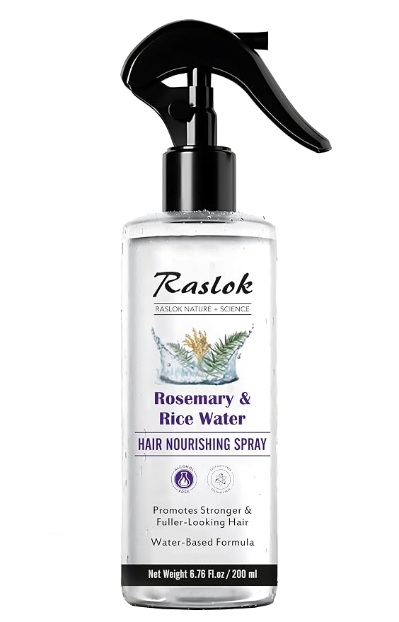 Spray para cabello con extracto natural de romero y agua de arroz 200 ml miniatura 4