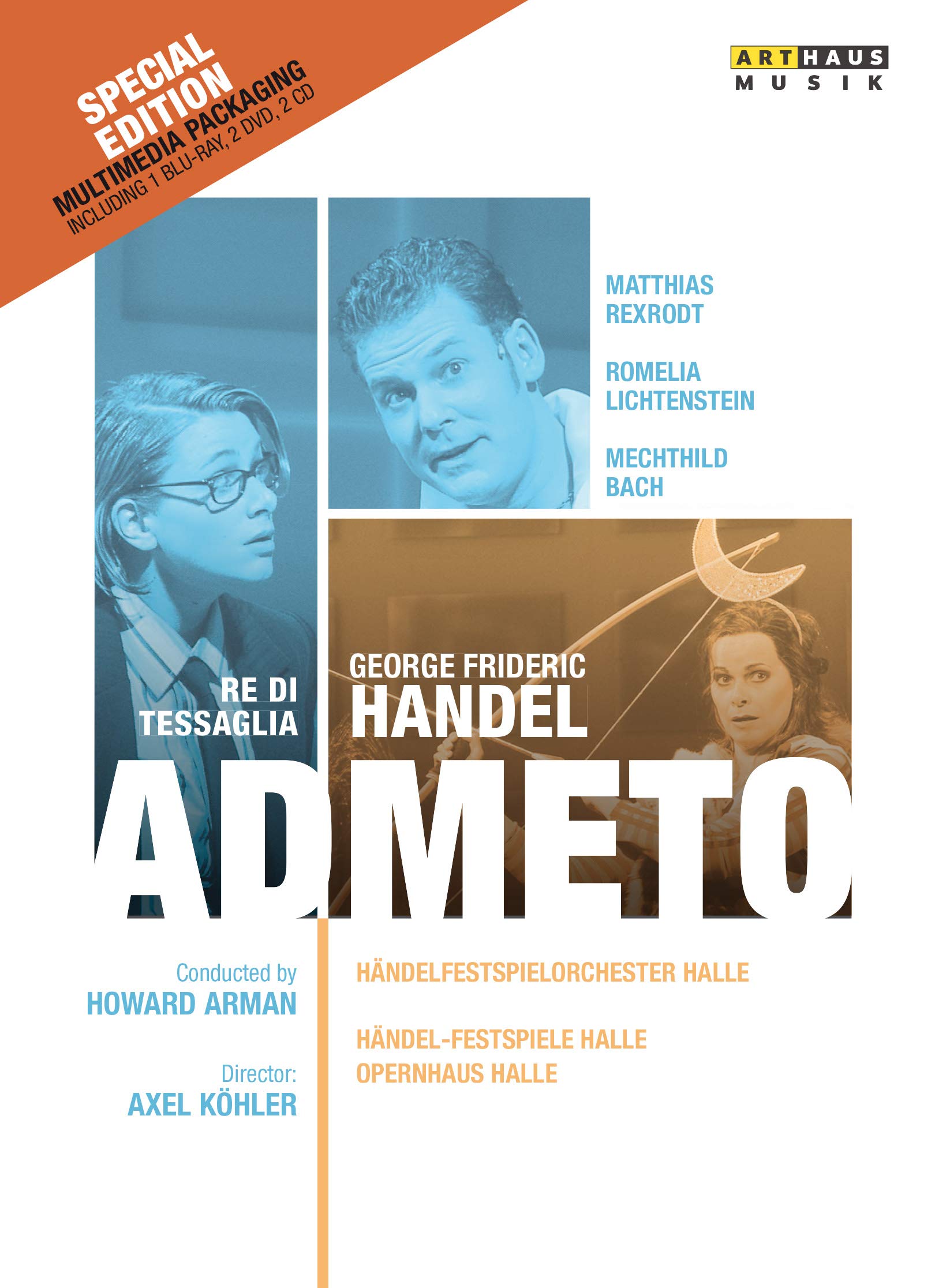 Opéra Admeto de Handel - Édition Import DVD
