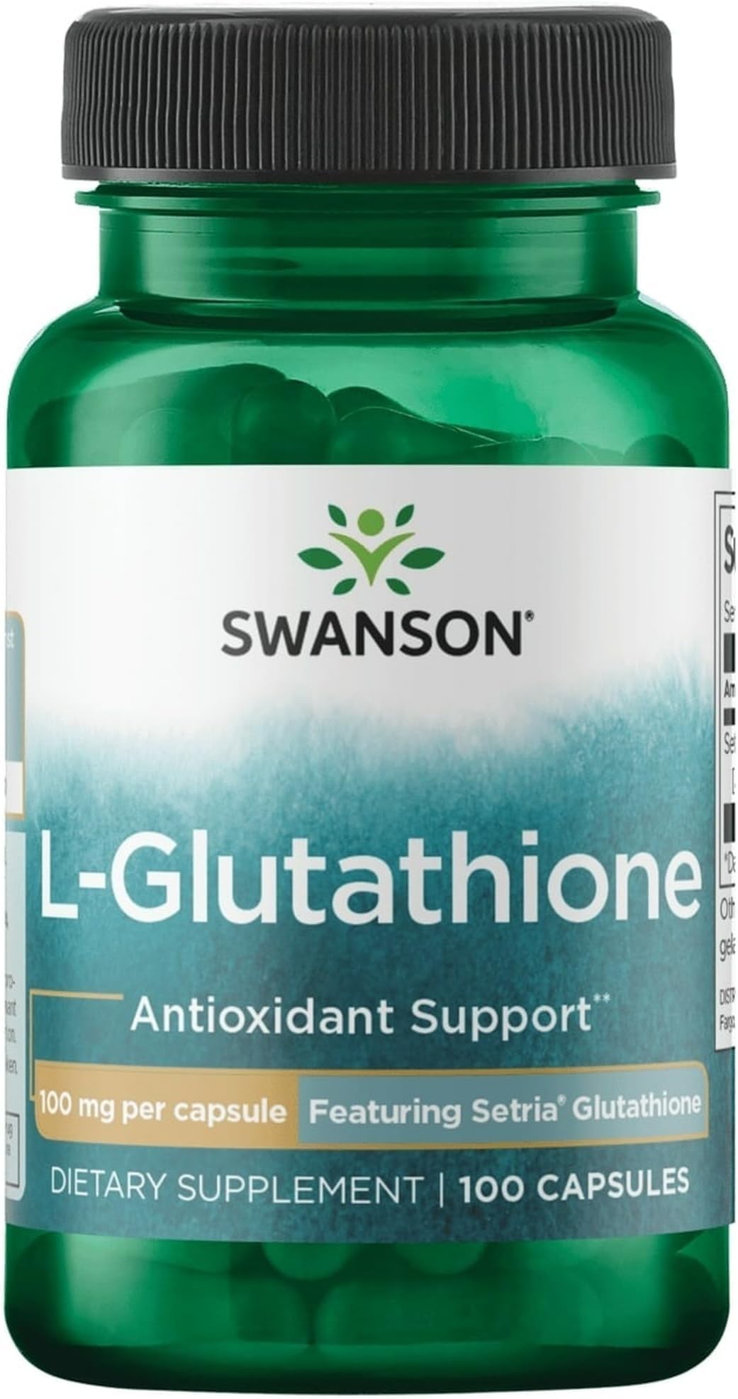 Premium L-Glutathione 100Mg 100 Capsules