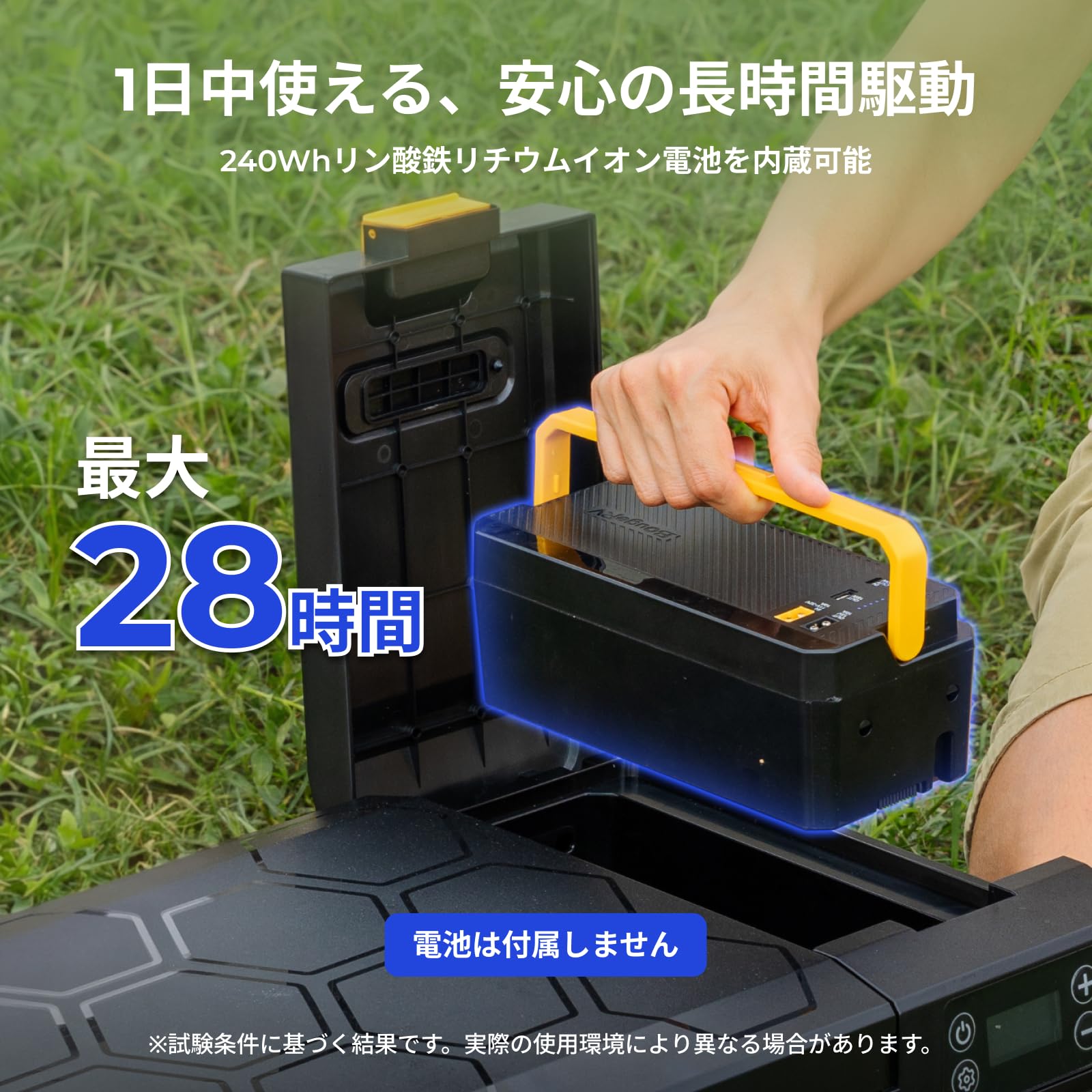 Amazon.co.jp: 【リン酸鉄バッテリー内蔵可能】BougeRV ポータブル