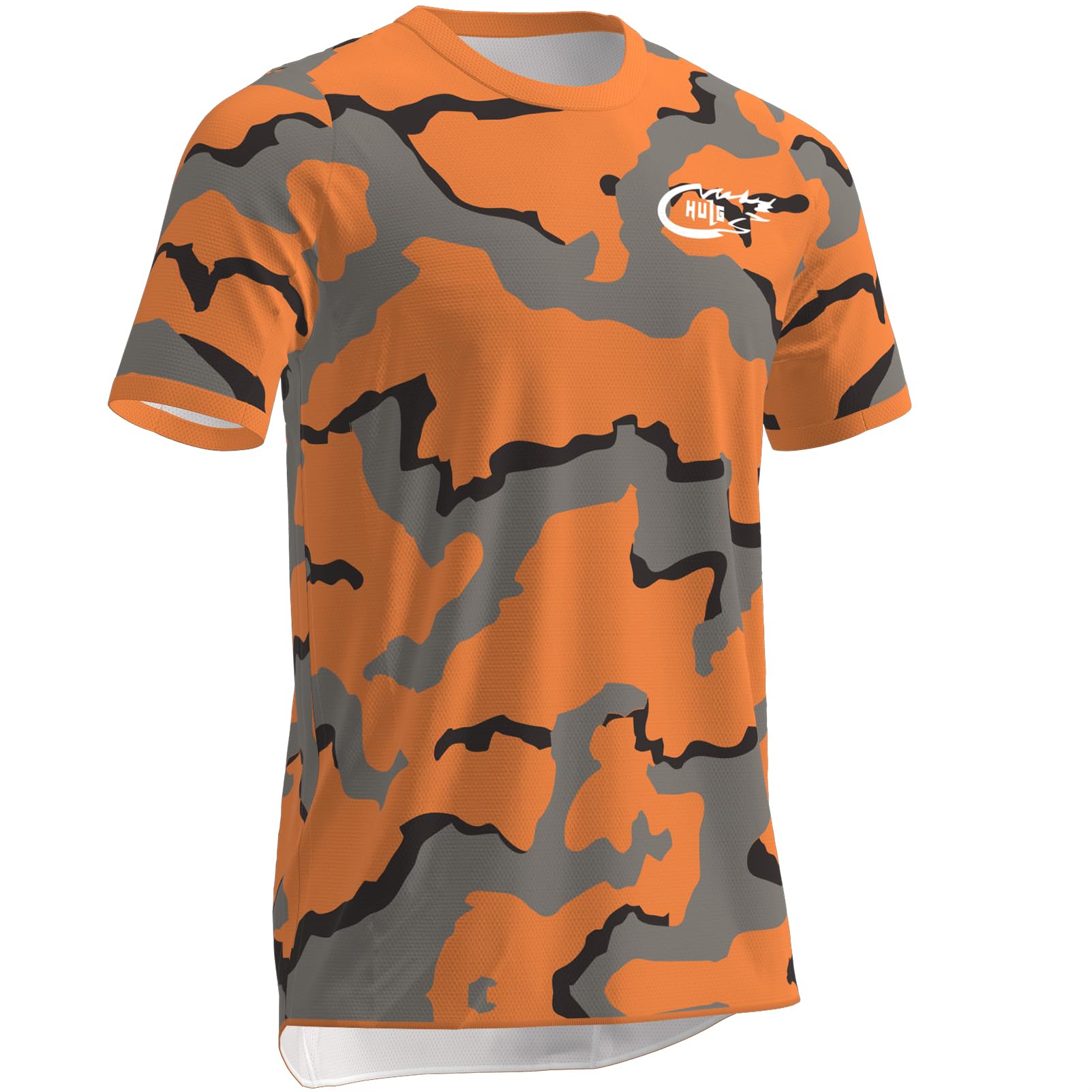 HULG Camisetas de Ciclismo para Hombre, Camiseta Corta, Top de Ciclismo, Jerseys de Ciclismo, Ropa de Ciclismo, Mountain Bike/MTB Shirt