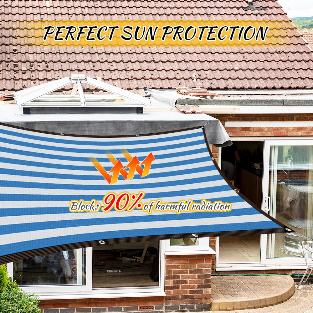 Red de Sombra,Malla Sombra con Ojales, Malla Sombreadora Jardin,Lona Sombra Exterior,Fácil de Colgar,Resistente a Los Rayos UV,Transpirable y Protector Solar,para Pérgola, Jardín (Marrón Claro-2x3m)