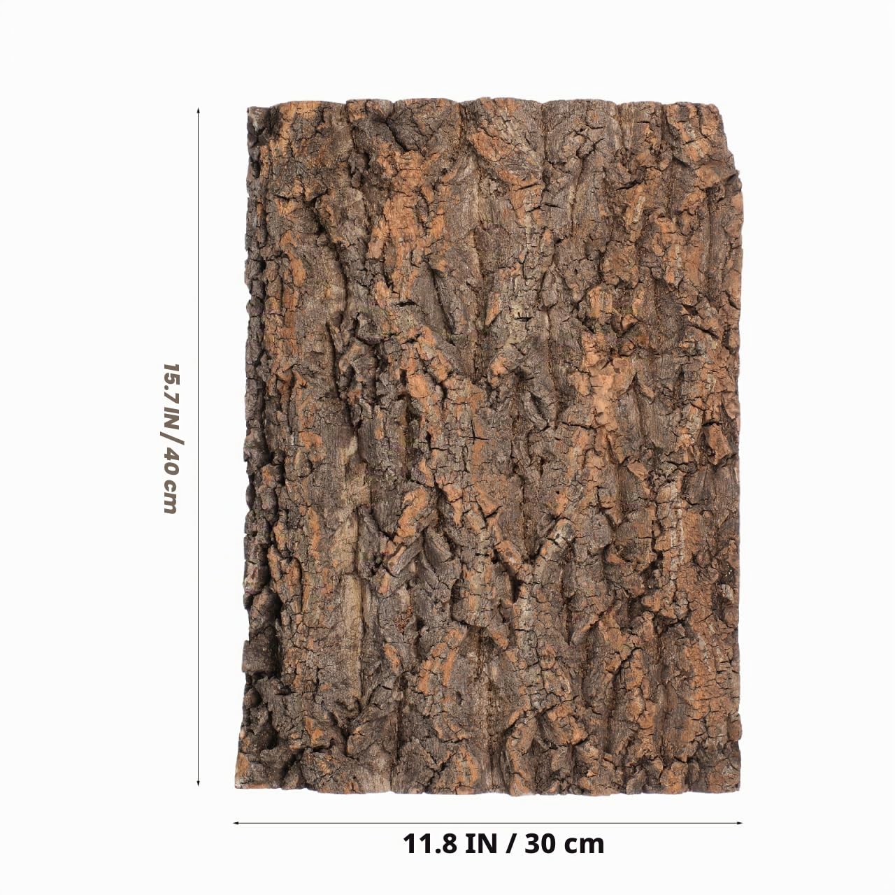 DOITOOL Panneaux De Fond en Écorce De Liège pour Terrarium Décor Mural De Toile De Fond Darbre De Réservoir De Reptiles Décoration De Tapis Descalade Dhabitat pour Tortue Lézard 30 x 40CM