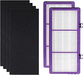 MaximalPower 2 True HEPA + 4 Pre Filter Compatible with Holmes AER1 Allergen Remover Filter, Replacement Parts # HAPF300AH-U4R, HAP242-NUC, Compatible with Holmes AER1 HAPF300/HAPF30