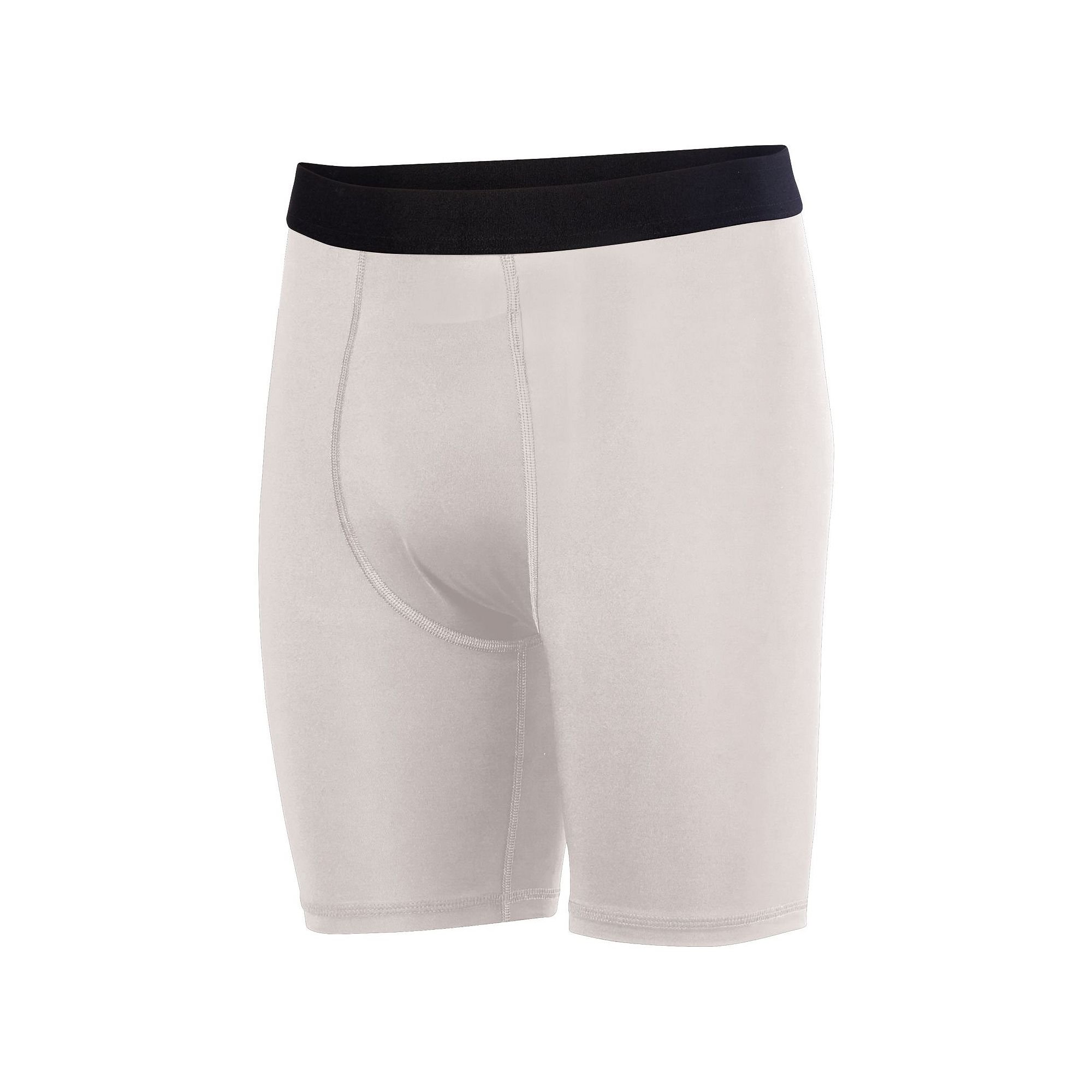 Augusta Sportswear Hyperform Compression Shorts S White