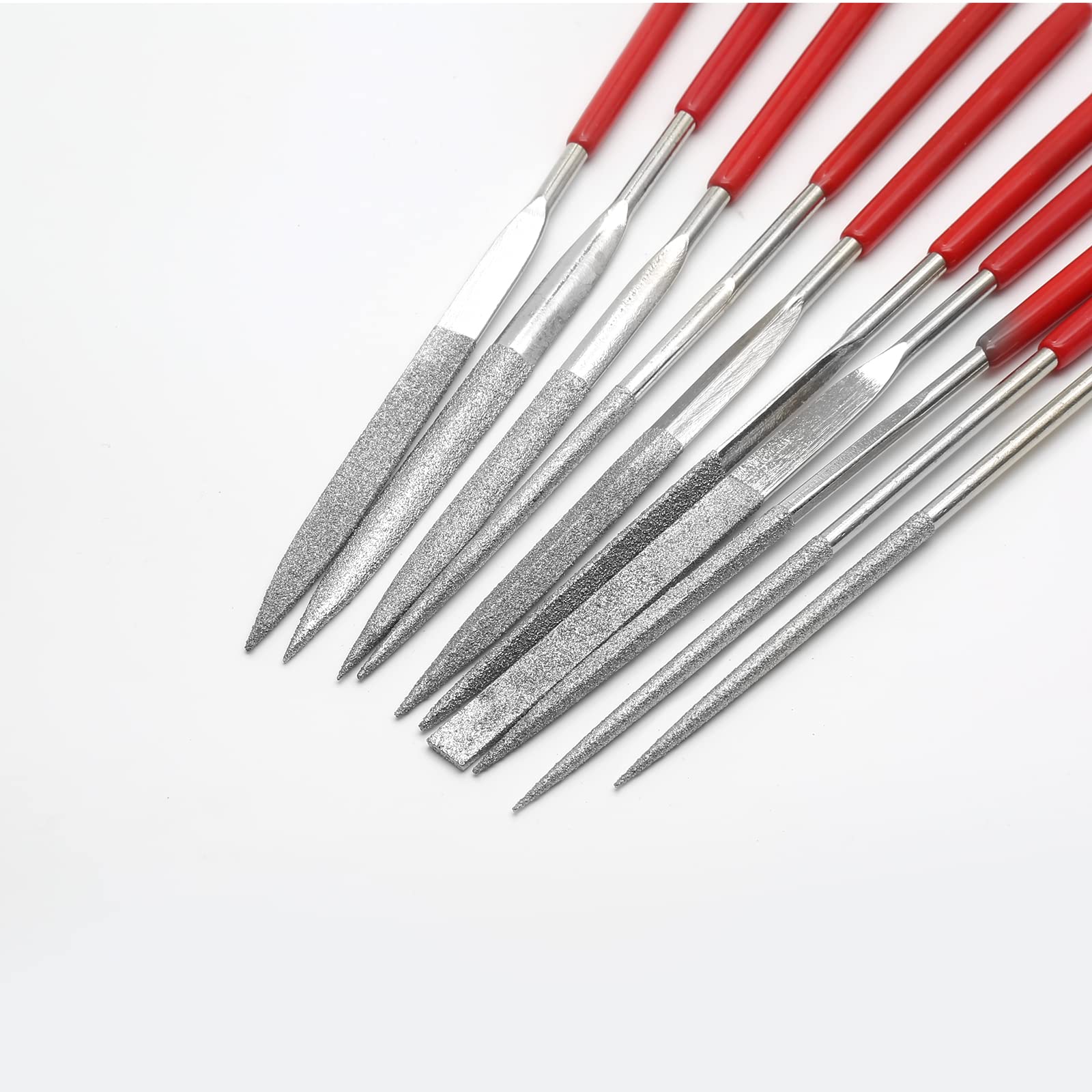 Set di lime diamantate 140 mm per modellismo e artigianato (5 pz