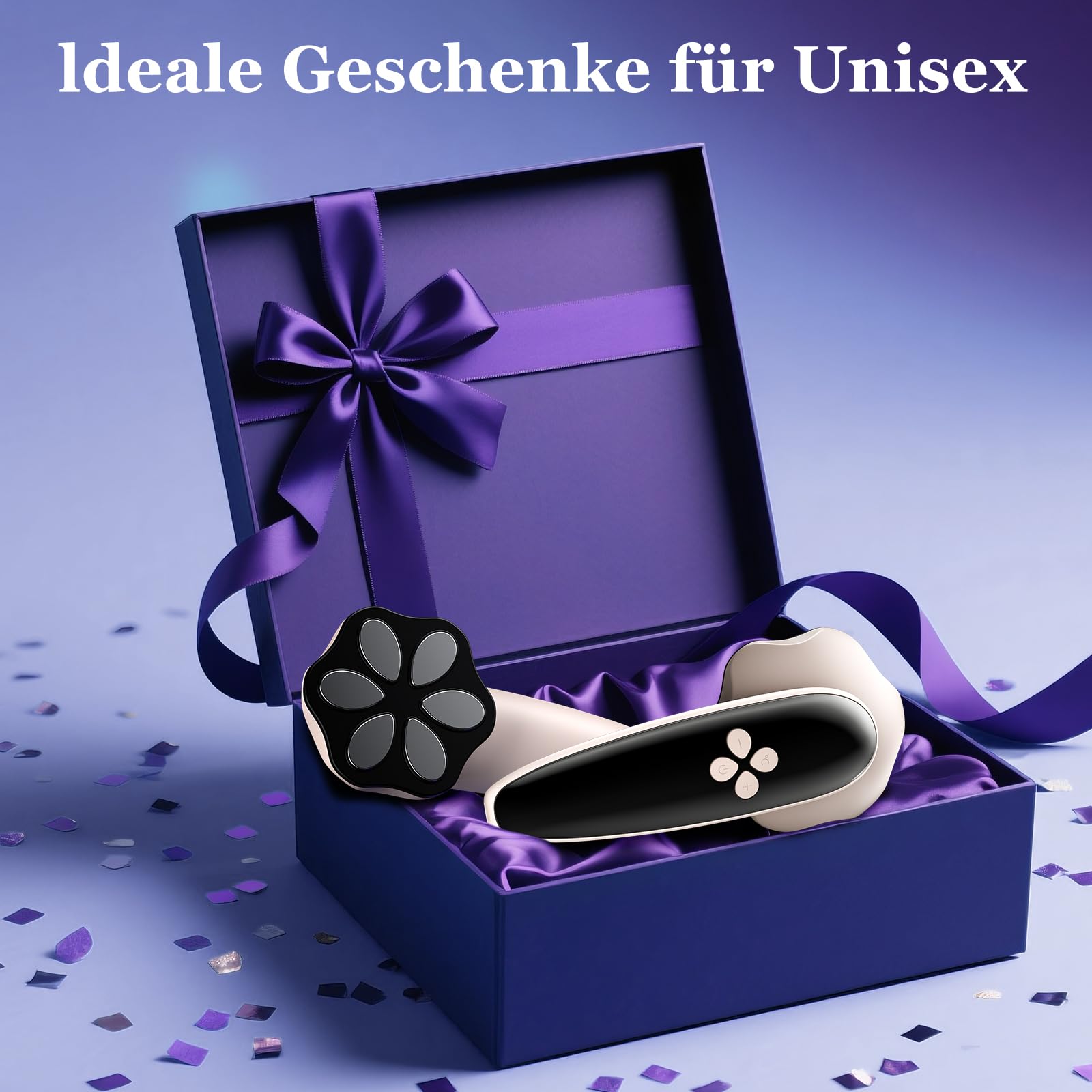 Cellulite Massagegerät, Anti Lipödem Handmassagegerät, Massage Anti Cellulite Mit 3 Modi, VerfüGt über 6 MassageköPfe mit GrößEren Bereichen für Bauch, Taille, Arme, Beine, Gesäß und Rückenmassagefe