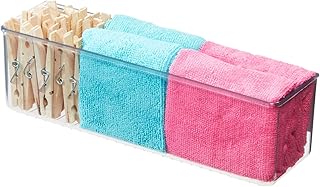 InterDesign iDesign Magnetic Medium Bin, Clear