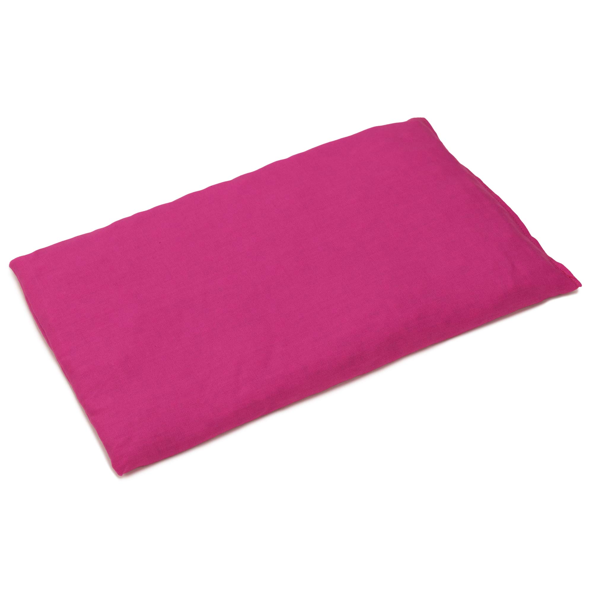 Coussin aux noyaux de cerises - fuchsia - 30x20cm - Coussin thermique - Coussin aux graines - Bouillotte sèche - Compresse froide -