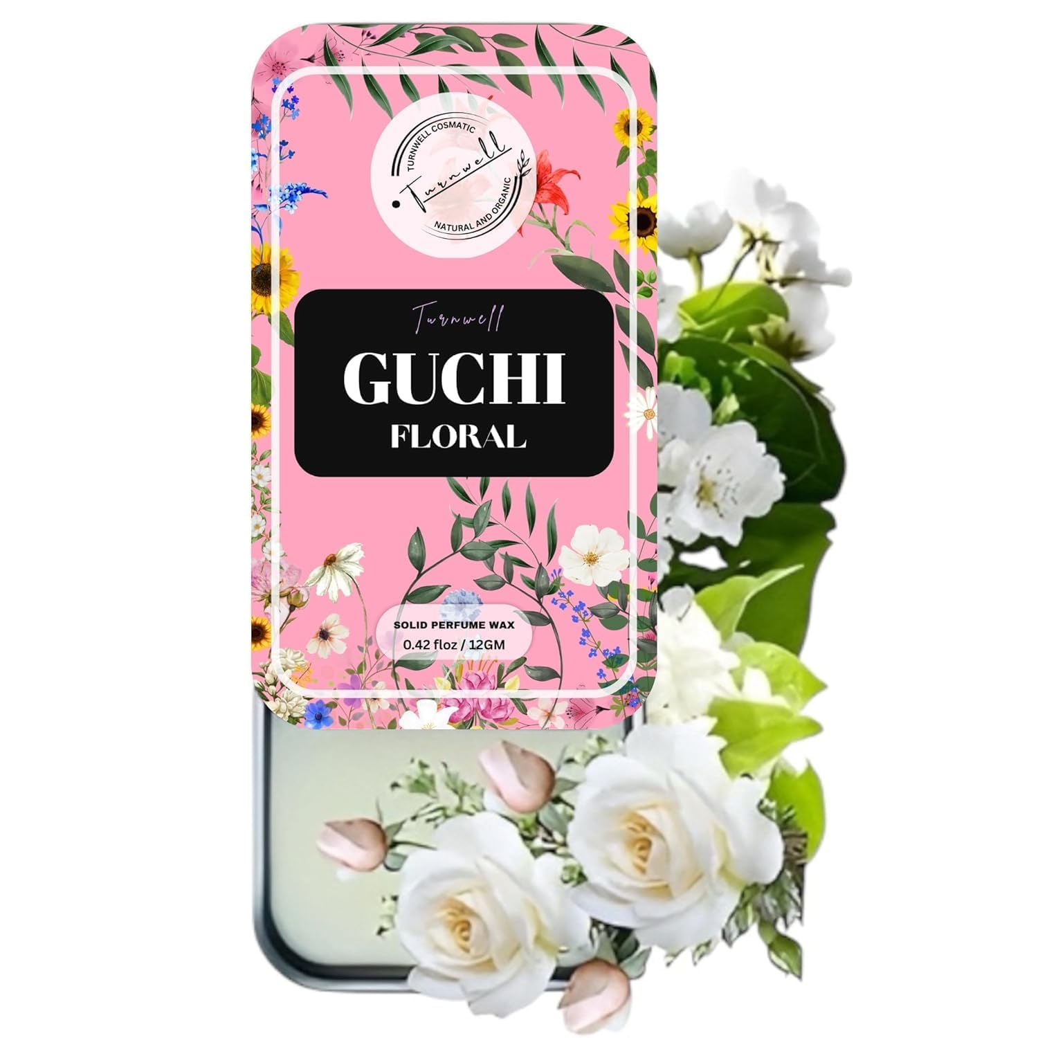 Floral Solid Perfume | Designer-Inspired Floral & Sweet Fragrance For Unisex | Alcohol-Free Balm in Pocket-Friendly Tin (Each 10g) (Pack Of 1)-image-18