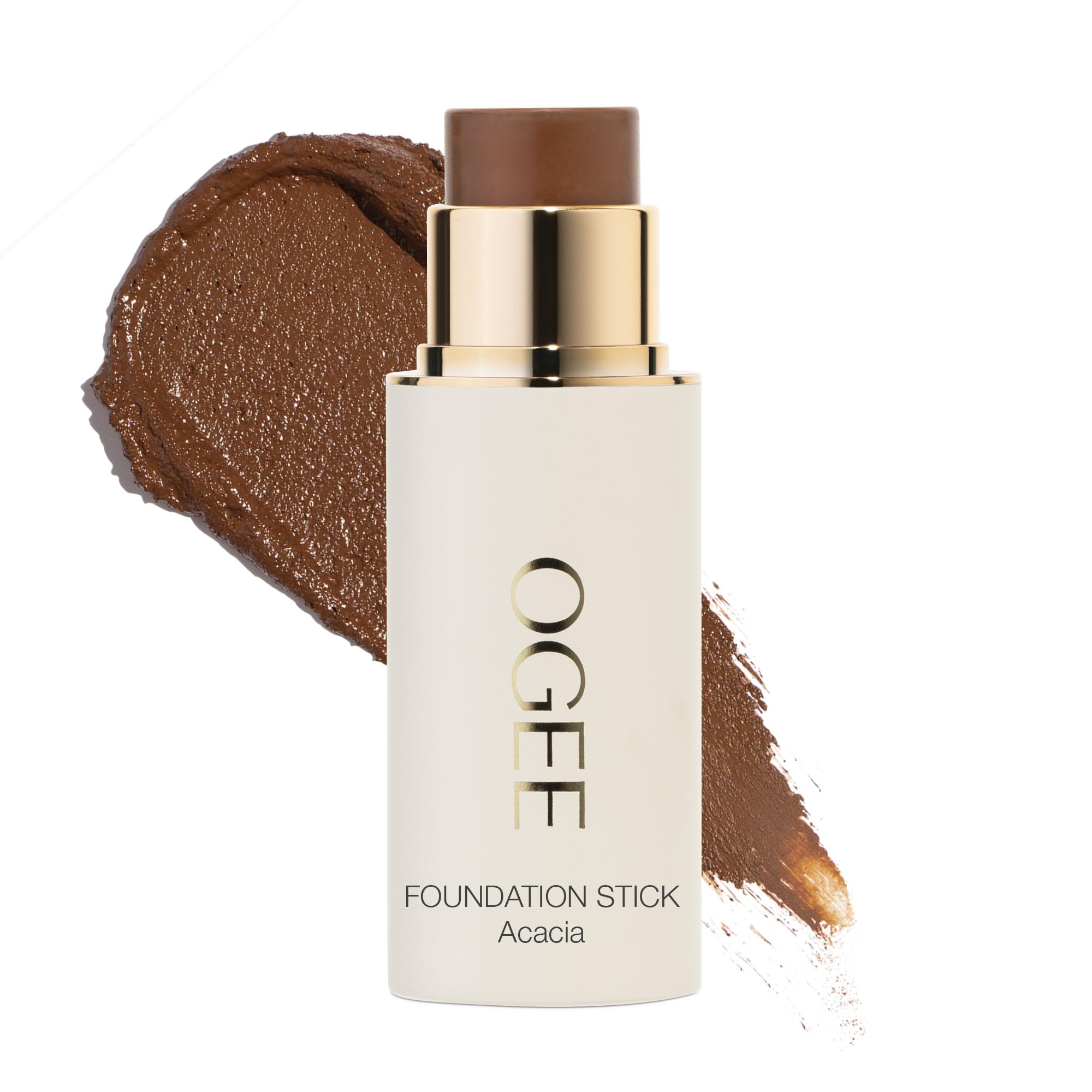 OgeeSculpted Complexion Foundation Stick (Acacia 12.25C - Deep, Red Undertones) Full Coverage Foundation Makeup - Instantly Balance & Even Complexion - 70% Organic Ingredients