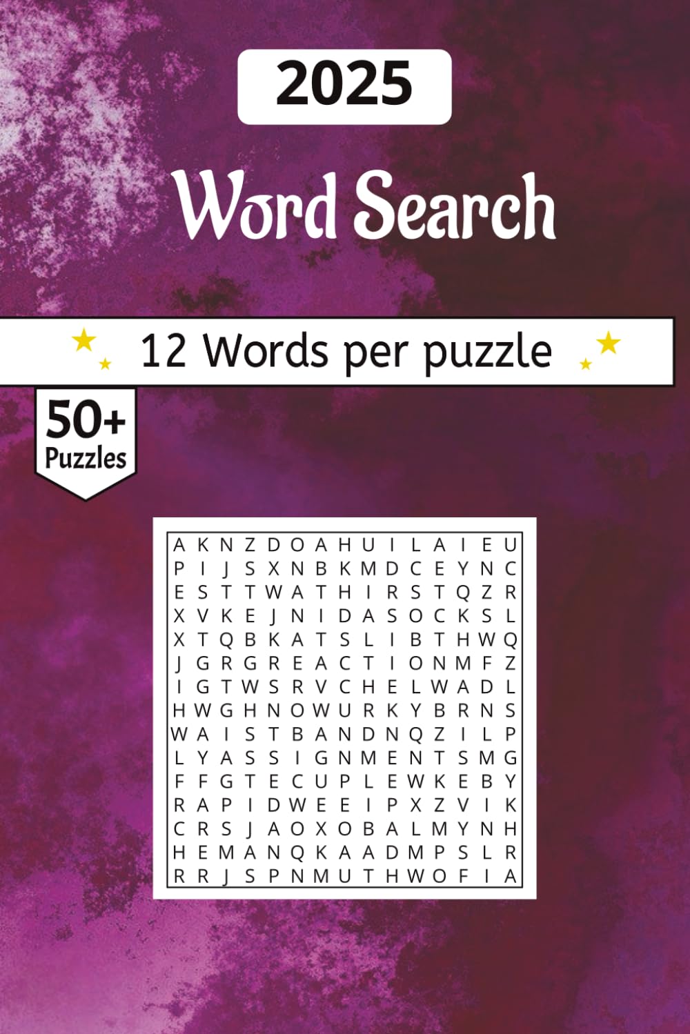 2025 Word Search book: A Curated 50-Puzzle Word Search | Premium 2025 Commemorative Edition