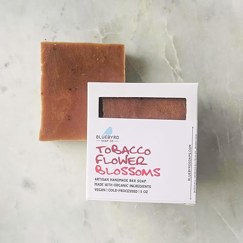 Miniatura 7 de Bluebyrd Soap Co. Barra de jabón orgánica Sandalwood Rose  Jabón natural vegano, hecho a mano, para el baño, el cuerpo y la cara para mujeres,