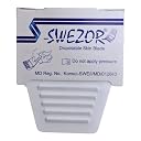 SWEZOR Disposable Skin Blade Manual Razor - The Original - Made in Sweden - Pack of 5 - Platinum Coated Stainless Steel - for Men/Women gallery image