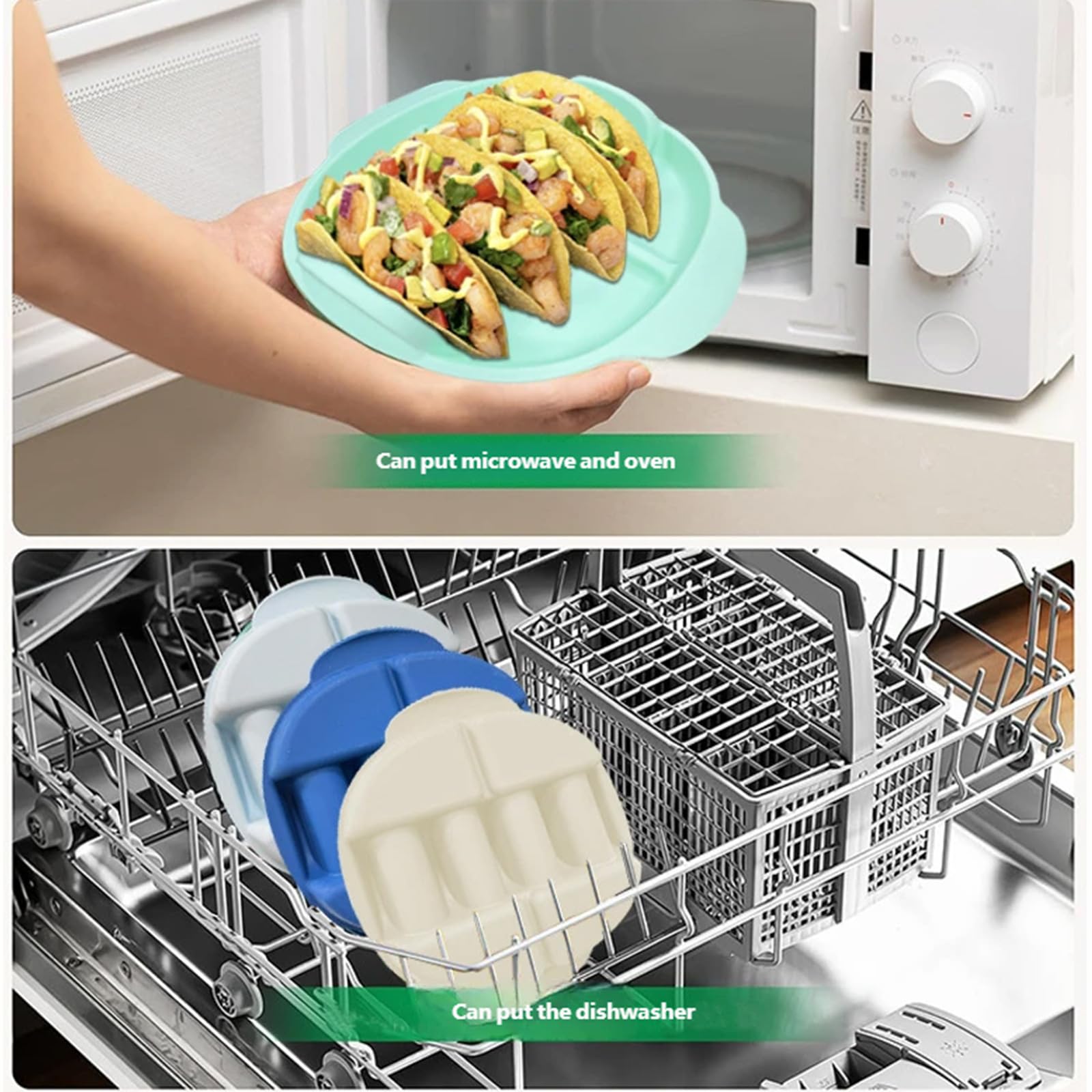 Plateau de service 446F de grande capacité pour 20 coquillages de qualité alimentaire