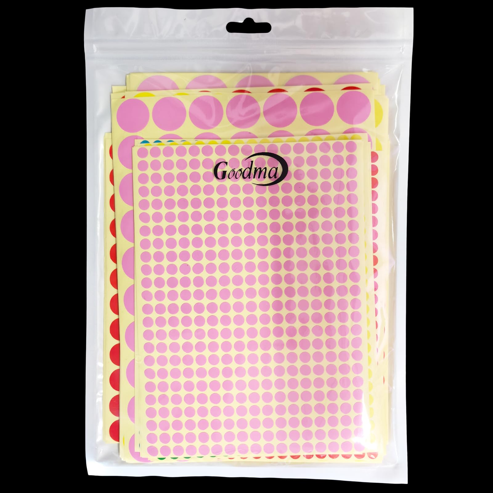Sticky Color Coding Labels Removable Small Circle Dot Stickers ...