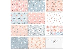 Floral Notecard Assortment with Envelopes