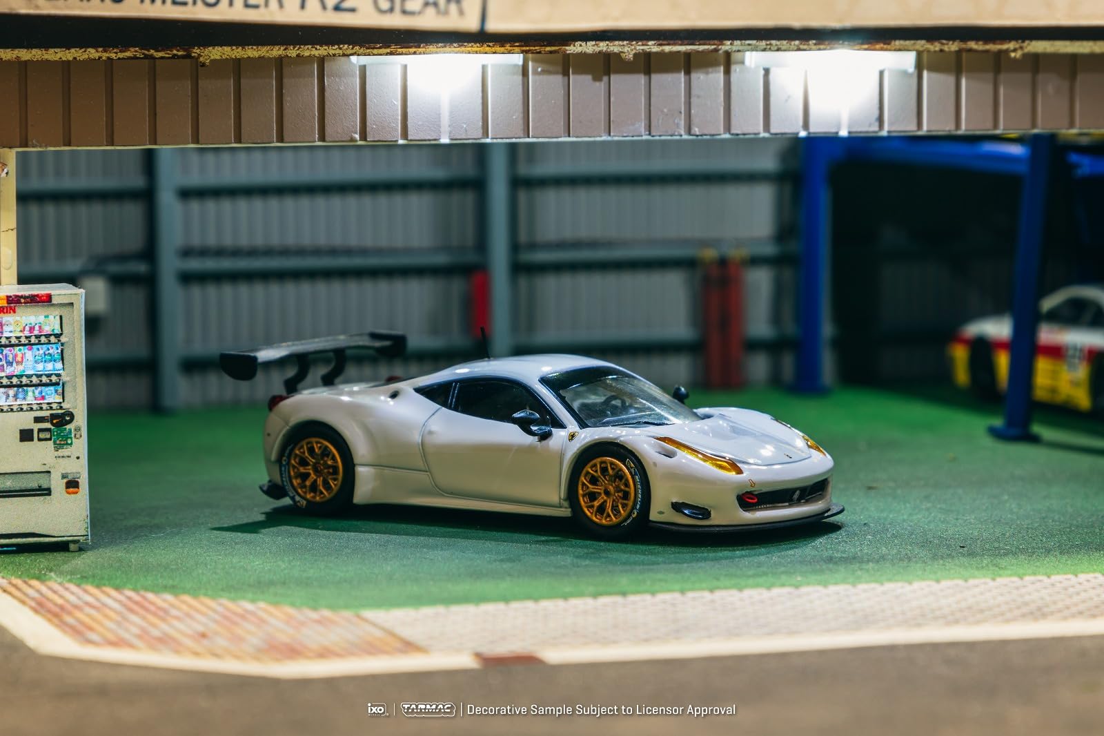 Amazon | TARMACWORKS 1/64 Ferrari 458 Italia GT3 White 完成