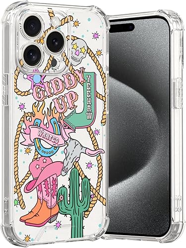 Miniatura 8 de LMA Western Retro - Funda para iPhone con diseño de calavera de toro y herradura diseño retro de vaquera estilo rancho botas vintage para iPhone 11