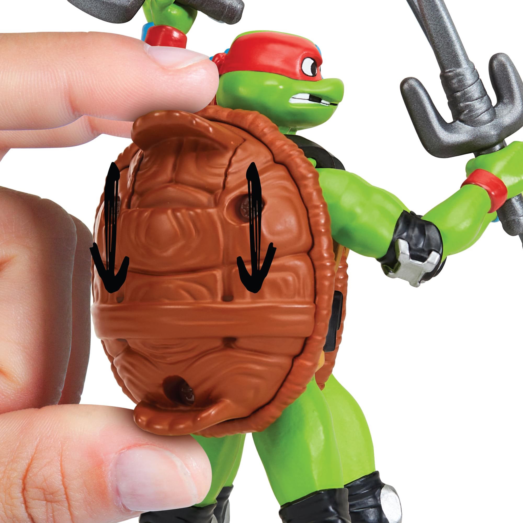 Teenage Mutant Turtles Ninja Shell Spin Raphael, Figurine