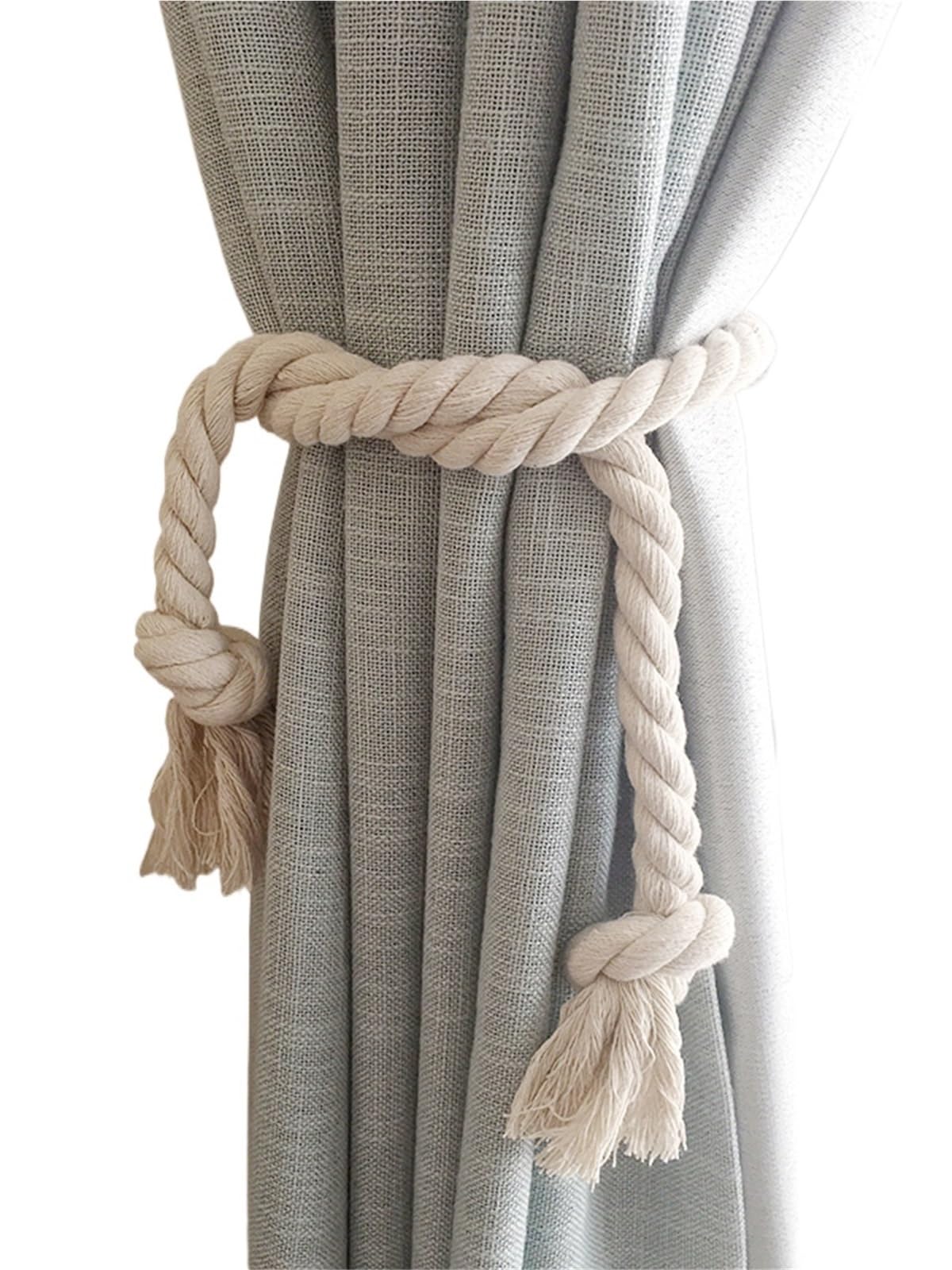 Curtain Tie Backs 1PC Curtain TieBack Decorative, Holdback Rope Curtains Tie Backs