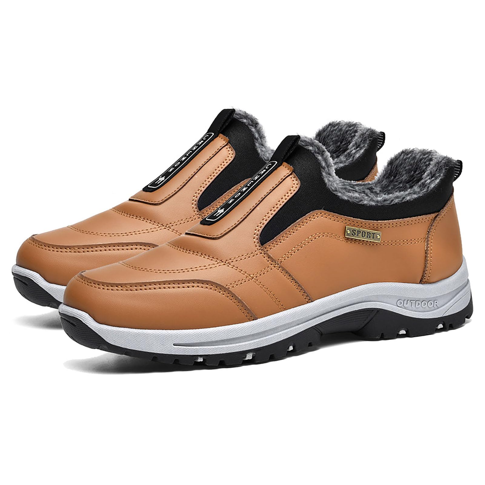 Zapatos ortopédicos extra anchos para aliviar la presión al caminar