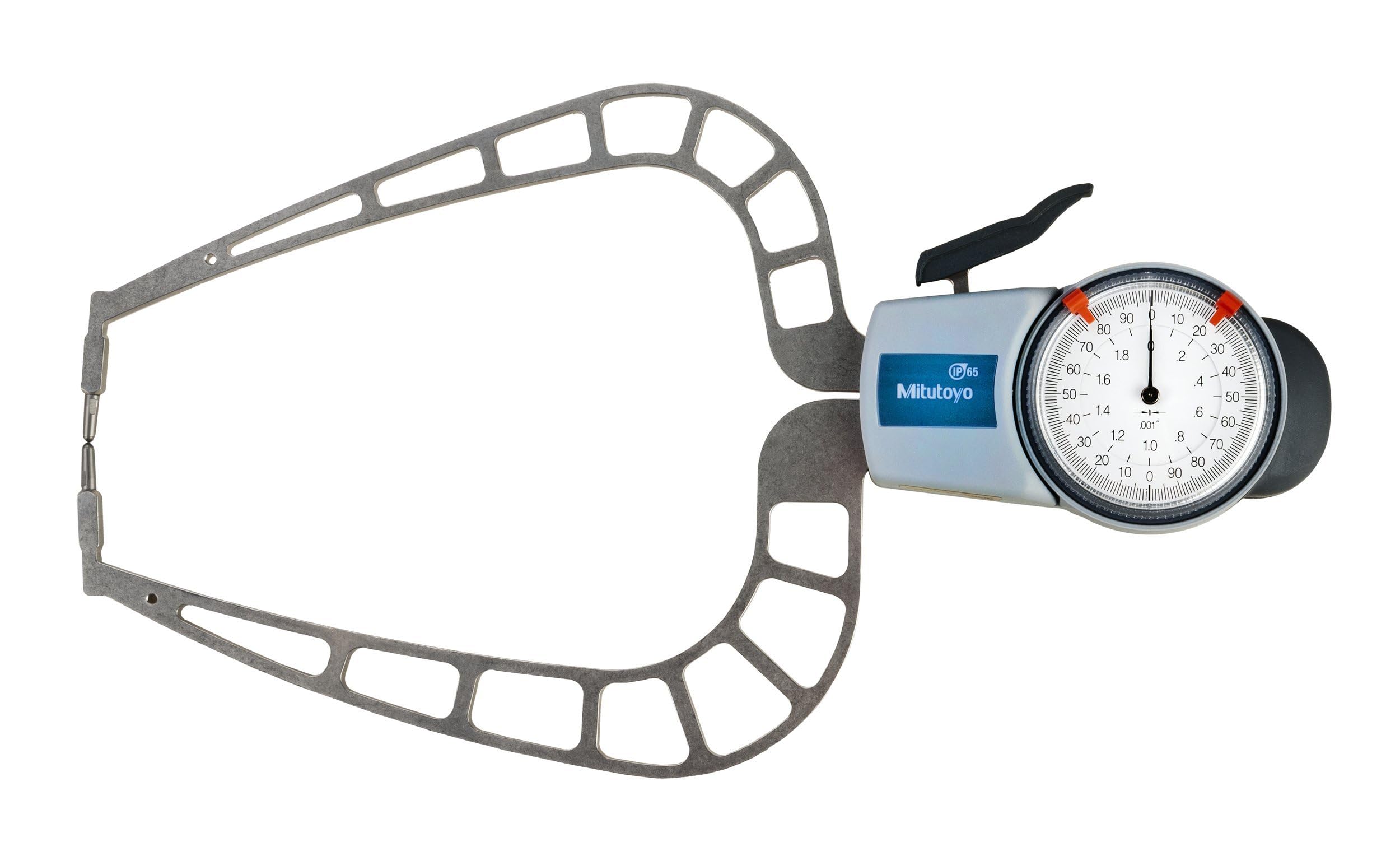 Mitutoyo 209-916 Dial Outside Caliper, 6.6