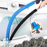 2 Pieces Dryer Vent Cleaner Kit Compatible with Most Vacuum Cleaner&comma; Dryer Lint Brush and Vacuum Hose Attachment with Universal Connector&comma; Quickly Lint Remover
