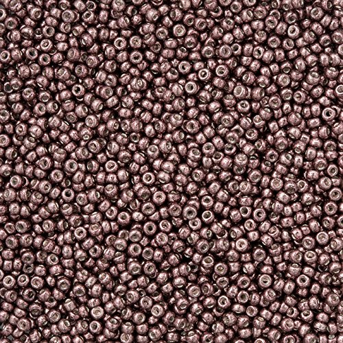 Miyuki, perline Duracoat 11/0, color oro rosa