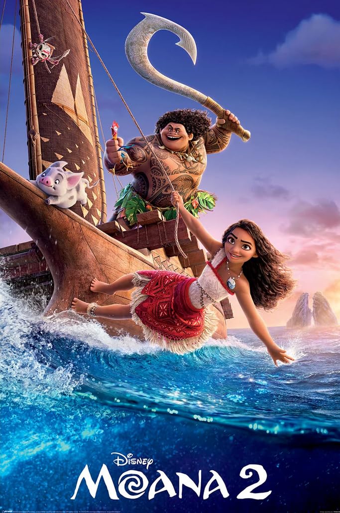 Moana 2 Movie Poster Review: A Bold Wayfinder Aesthetic