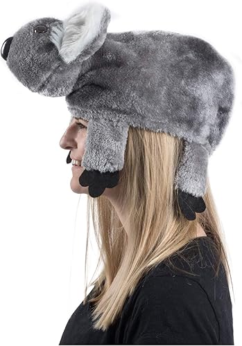 Miniatura 3 de Tigerdoe Sombrero de koala - Sombreros de animales - Disfraz de oso koala - Disfraces de animales de zoológico - Fiesta de la selva